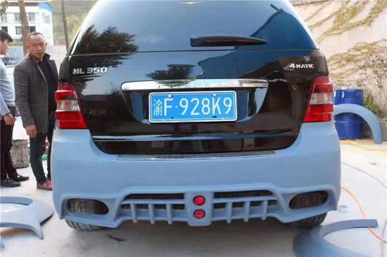 WALD Style Bodyki rộng cho Mercedes W164 ML300 ML350 ML400 ML500 ML63 Body Kit Mặt trước và phía sau