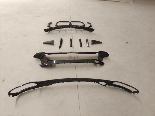 Đối với BMW X7 Carbon Fiber Body Kit X7 OEM Style Carbon Fiber Front Lip Diffuser Kit Body Light Shade lớn