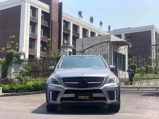 WALD Style Body Kit cho Mercedes W166 ML350 ML400 ML63 Bộ cơ thể phía trước và phía sau Bumper Wide Bodyki