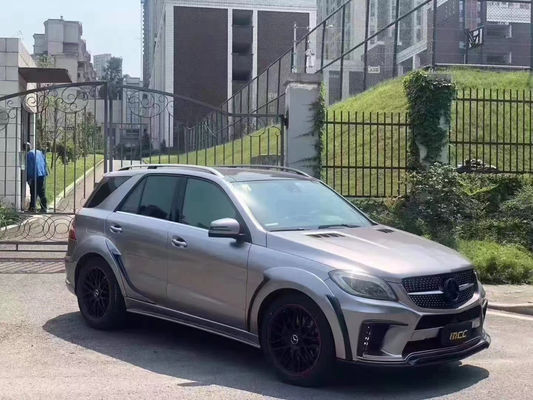 WALD Style Body Kit cho Mercedes W166 ML350 ML400 ML63 Bộ cơ thể phía trước và phía sau Bumper Wide Bodyki