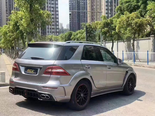 WALD Style Body Kit cho Mercedes W166 ML350 ML400 ML63 Bộ cơ thể phía trước và phía sau Bumper Wide Bodyki