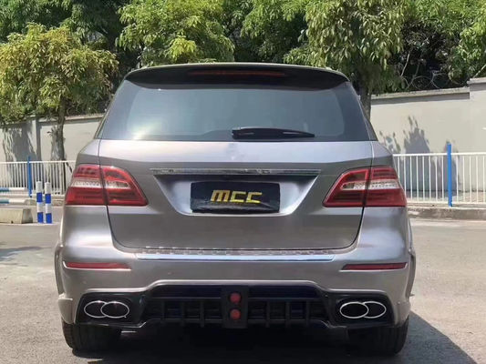 WALD Style Body Kit cho Mercedes W166 ML350 ML400 ML63 Bộ cơ thể phía trước và phía sau Bumper Wide Bodyki