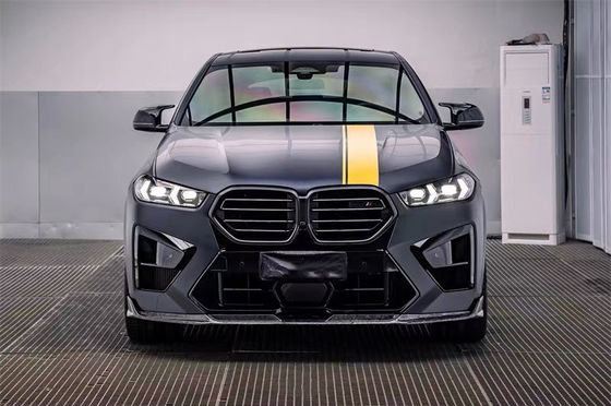 Đối với BMW X5M X6M Carbon Fiber Body Kit X5M X6M Carbon Fiber Front Lip Diffuser Spoiler Side Skirt Hood