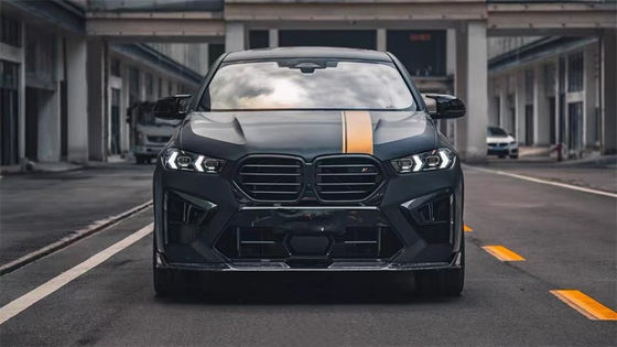 Đối với BMW X5M X6M Carbon Fiber Body Kit X5M X6M Carbon Fiber Front Lip Diffuser Spoiler Side Skirt Hood