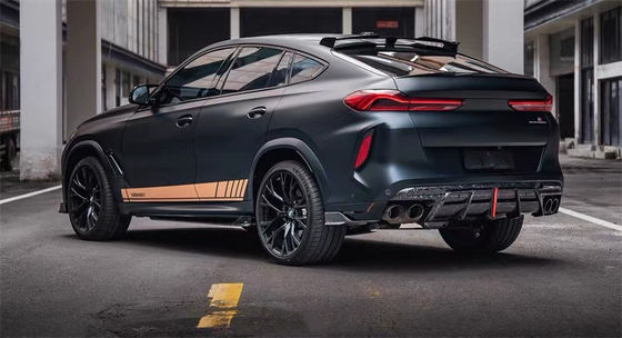 Đối với BMW X5M X6M Carbon Fiber Body Kit X5M X6M Carbon Fiber Front Lip Diffuser Spoiler Side Skirt Hood