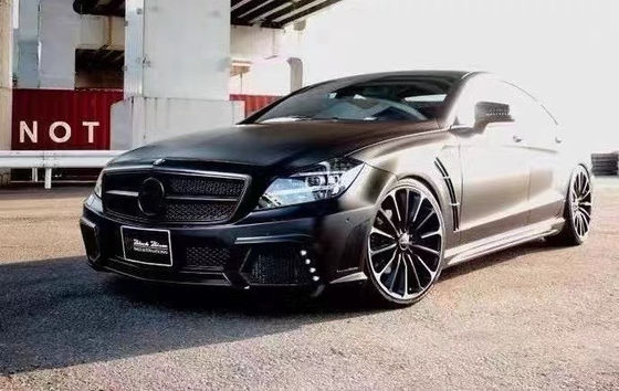 WALD Style Body Kit cho Mercedes W218 CLS300 CLS350 CLS500 Body Kit Mặt trước và phía sau Bumper Side Skirt