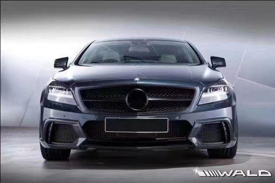 WALD Style Body Kit cho Mercedes W218 CLS300 CLS350 CLS500 Body Kit Mặt trước và phía sau Bumper Side Skirt