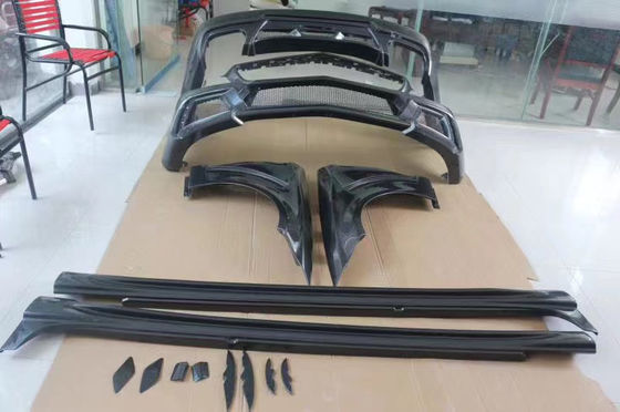 WALD Style Body Kit cho Mercedes W218 CLS300 CLS350 CLS500 Body Kit Mặt trước và phía sau Bumper Side Skirt