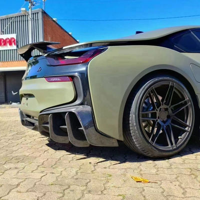 Đối với BMW I8 Carbon Fiber Body Kit I8 Carbon Fiber Front Lip Diffuser Spoiler Side Skirt