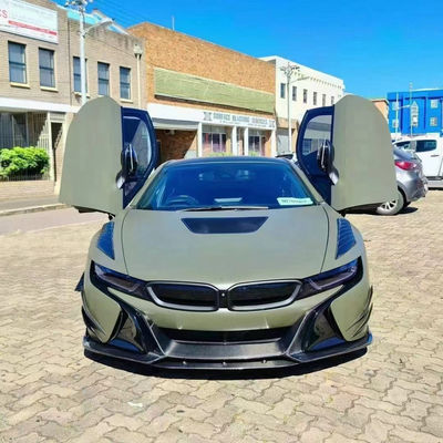 Đối với BMW I8 Carbon Fiber Body Kit I8 Carbon Fiber Front Lip Diffuser Spoiler Side Skirt