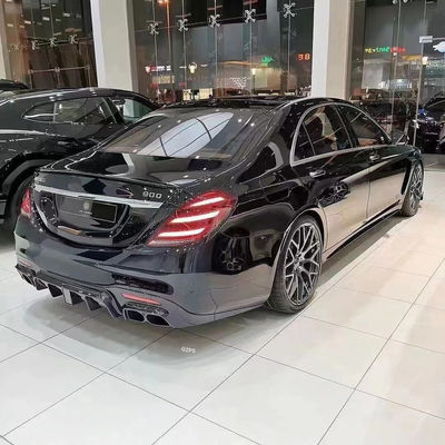 Brass Tyle phía trước xẻm phía sau Diffuser cho Mercedes-Benz W222 AMG S63 S65 S63 S65 Carbon Fiber Body Kit