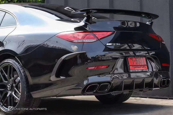 Bán 2018-2022 cho Mercedes CLS300 CLS350 W257 Carbon Fiber Body Kit CLS Carbon Fiber Front Scoop Spoiler Rear Diffuser