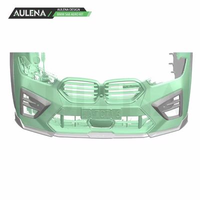 SUV Bmw X6 Body Kit Carbon Fiber X6M Mặt trước Bumper Lip Splitter Spoiler Side