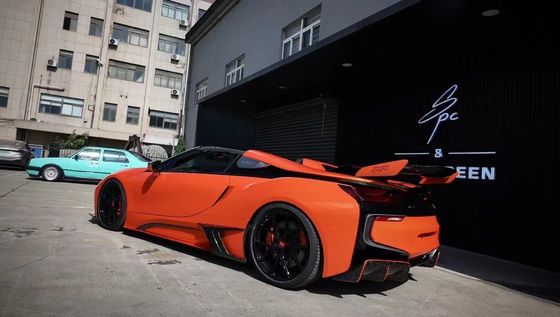 I8 BMW Body Kit Car 2018 - 2019 Carbon Fiber Spoiler phía trước Bumper Spoiler Wing