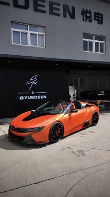 I8 BMW Body Kit Car 2018 - 2019 Carbon Fiber Spoiler phía trước Bumper Spoiler Wing