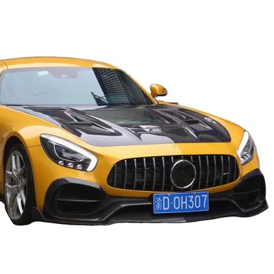 Đối với Mercedes AMG GT Carbon Fiber Body Kit AMG GT Carbon Fiber Front Lip Diffuser Spoiler