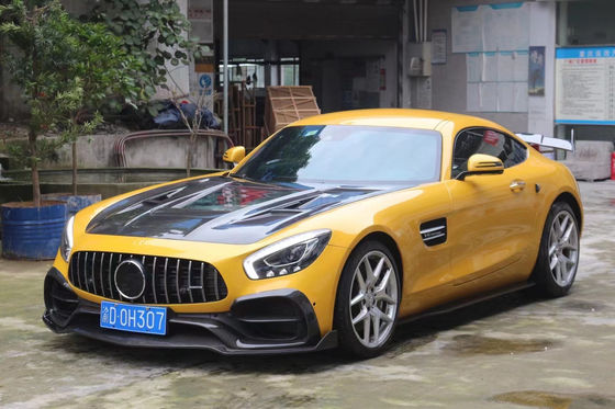 Đối với Mercedes AMG GT Carbon Fiber Body Kit AMG GT Carbon Fiber Front Lip Diffuser Spoiler