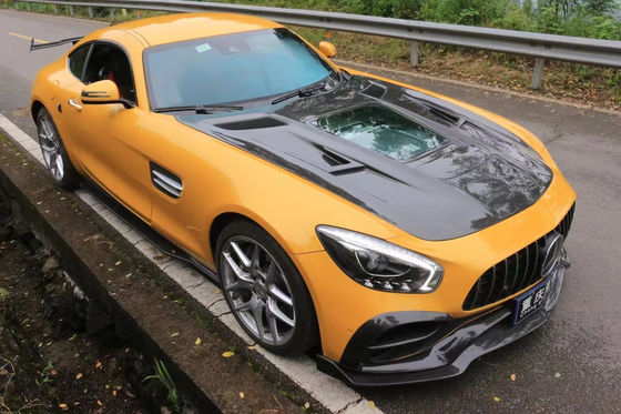 Đối với Mercedes AMG GT Carbon Fiber Body Kit AMG GT Carbon Fiber Front Lip Diffuser Spoiler