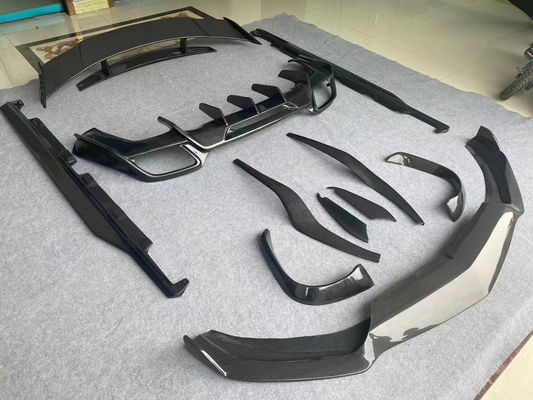 Đối với Mercedes AMG GT Carbon Fiber Body Kit AMG GT Carbon Fiber Front Lip Diffuser Spoiler