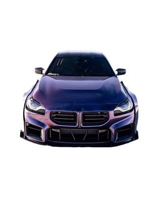 G87 M2 BMW Body Kit AZ Style Wheel Arch Kit Mặt trước môi Diffuser Spoiler