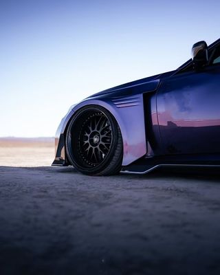 G87 M2 BMW Body Kit AZ Style Wheel Arch Kit Mặt trước môi Diffuser Spoiler