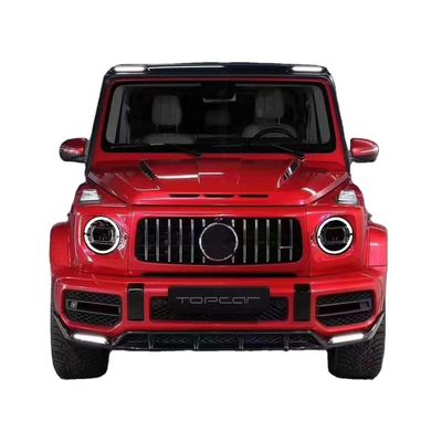 Sợi carbon chất lượng cao W464 G500 G63 Body Kit W464 Upgrade Topcar Style Mặt trước Xẻm Lưỡi sau Spoiler