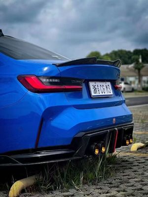 G82 M4 Bmw M4 Body Kit F82 Lưỡi trước G80 M3 Gối bên Carbon Fiber Diffuser