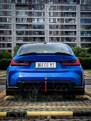 G82 M4 Bmw M4 Body Kit F82 Lưỡi trước G80 M3 Gối bên Carbon Fiber Diffuser