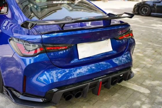 G82 M4 Bmw M4 Body Kit F82 Lưỡi trước G80 M3 Gối bên Carbon Fiber Diffuser