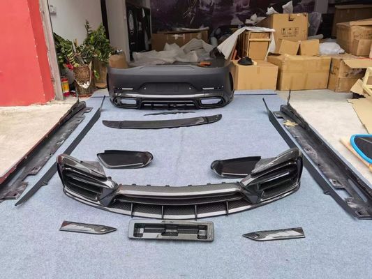 Đối với Mercedes AMG GT50 53 63 Carbon Fiber Body Kit AMG GT50 53 63 Upgraded Top Style Carbon Fiber Front Lip Diffuser Spoiler