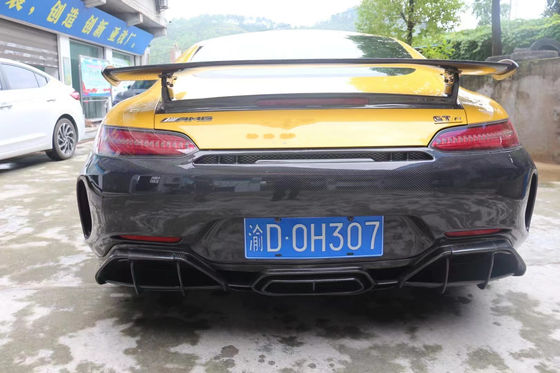 Phân tích ô tô cho Mercedes-Benz AMG GT GTC GTS Body Kit AMG GT GTC GTS nâng cấp kiểu GTR phía trước và phía sau Bumper Spoiler Body Kit