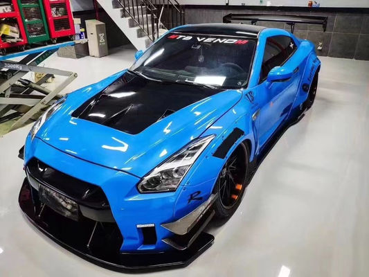 Hot 2022 Products GTR R35wide Bodyki Body Kit cho Nissan GTR R35 Mặt trước và phía sau Bumper Spoiler