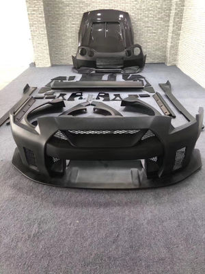 Hot 2022 Products GTR R35wide Bodyki Body Kit cho Nissan GTR R35 Mặt trước và phía sau Bumper Spoiler