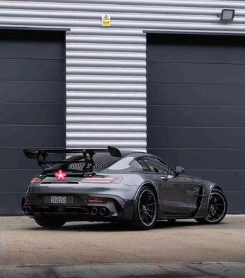 Phân tích ô tô cho Mercedes AMG GT GTC GTS Body Kit AMG GT nâng cấp Black Series phong cách phía trước và phía sau Bumper Spoiler Hood Body Kit