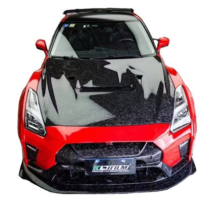 Đối với Nissan GTR Body Kit GTR R35 nâng cấp bộ dụng cụ cơ thể Carbon Fiber phía trước và phía sau