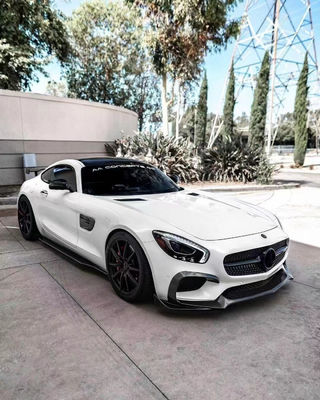 Đối với Mercedes AMG GT Carbon Fiber Body Kit AMG GT Carbon Fiber Front Lip Diffuser Spoiler