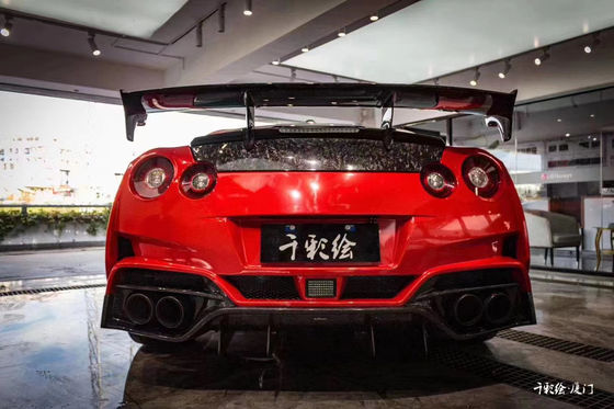 Đối với Nissan GTR Body Kit GTR R35 nâng cấp bộ dụng cụ cơ thể Carbon Fiber phía trước và phía sau