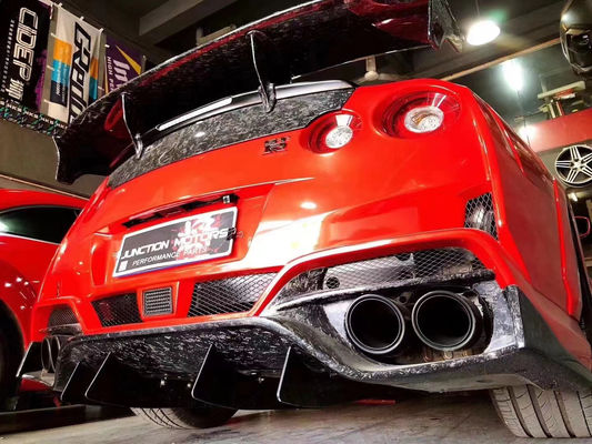 Đối với Nissan GTR Body Kit GTR R35 nâng cấp bộ dụng cụ cơ thể Carbon Fiber phía trước và phía sau