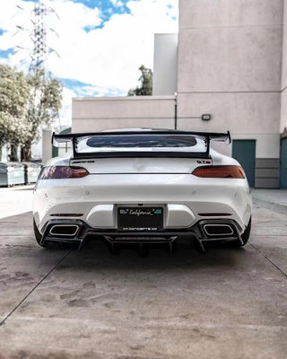 Đối với Mercedes AMG GT Carbon Fiber Body Kit AMG GT Carbon Fiber Front Lip Diffuser Spoiler