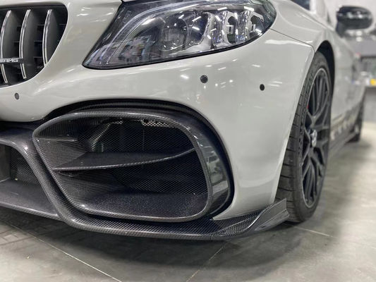 Sản phẩm mới cho Mercedes W205 AMG C63 Coupe Body Kit C63 Coupe nâng cấp IMP phong cách Bốp phía trước