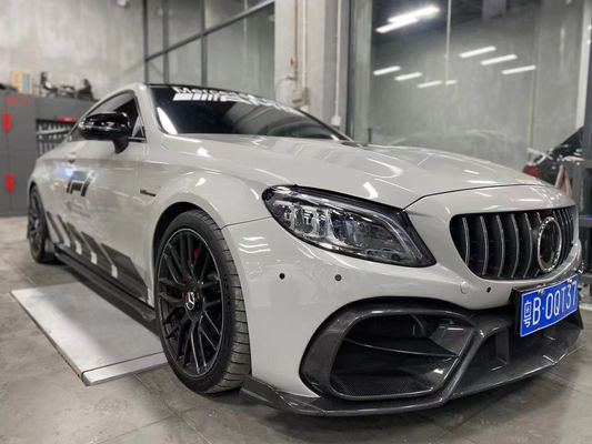 Sản phẩm mới cho Mercedes W205 AMG C63 Coupe Body Kit C63 Coupe nâng cấp IMP phong cách Bốp phía trước