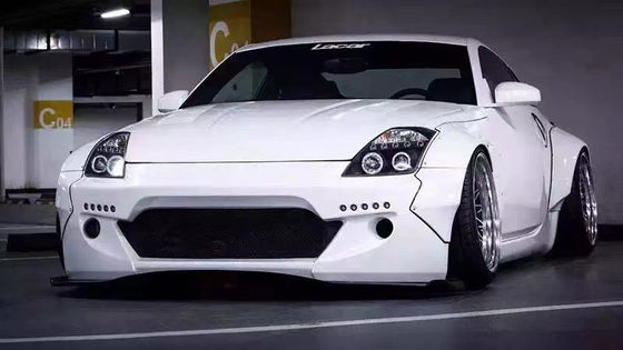350Z Nissan Body Kit Nhựa Sợi Bumper phía sau Diffuser ô tô phía trước Spoiler Side Skirt