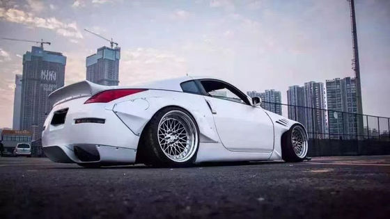 350Z Nissan Body Kit Nhựa Sợi Bumper phía sau Diffuser ô tô phía trước Spoiler Side Skirt