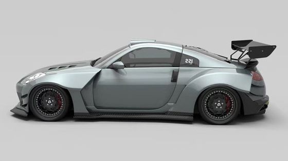 Air Knife FRP Nissan 350z Wide Body Kit Side Skirts OEM Mặt trước và đằng sau
