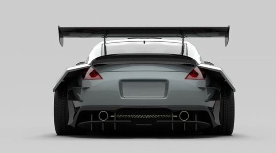 Air Knife FRP Nissan 350z Wide Body Kit Side Skirts OEM Mặt trước và đằng sau