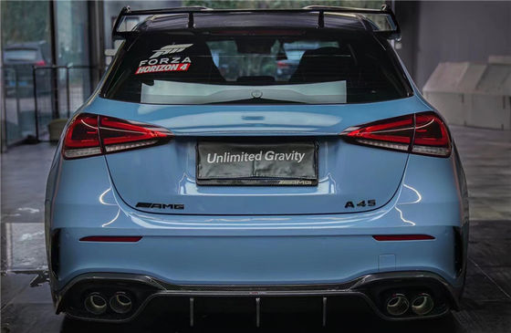 Sản phẩm mới Carbon Fiber Body Kit cho Mercedes CLA45S W177 CLA45S W177 Carbon Fiber Front Shovel Diffuser Spoiler