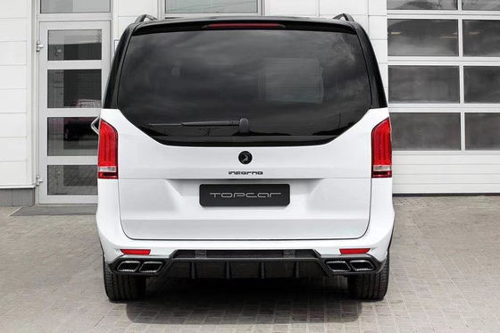 Bộ cơ thể cho Benz Vito V260 FRP + Vật liệu sợi cacbon Vito V260 nâng cấp phong cách TOPCAR Bộ cơ thể bơm trước và sau