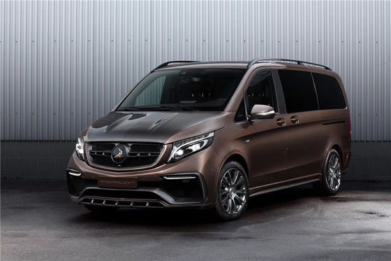 Bộ cơ thể cho Benz Vito V260 FRP + Vật liệu sợi cacbon Vito V260 nâng cấp phong cách TOPCAR Bộ cơ thể bơm trước và sau