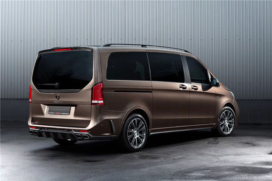 Bộ cơ thể cho Benz Vito V260 FRP + Vật liệu sợi cacbon Vito V260 nâng cấp phong cách TOPCAR Bộ cơ thể bơm trước và sau