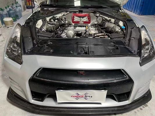 2007- 150mm Nissan Body Kit GTR R35 Carbon Fiber Engine Shield Bảo vệ pin chống đông